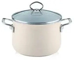 Riess Topf, Creme, Glas, Kochen, T&ouml;pfe, Fleischt&ouml;pfe
