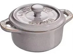 Staub Topf, Grau, Metall, Kochen, T&ouml;pfe, Schmort&ouml;pfe