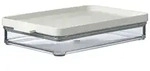 Mepal K&uuml;hlschrankdose, Wei&szlig;, Kunststoff, 14.9x4.4x23 cm, K&uuml;chenzubeh&ouml;r,