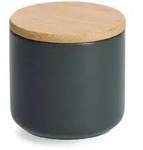 Keramikglas, Anthrazit, Keramik, 9x8.7x9 cm, K&uuml;chenzubeh&ouml;r, Vorratsbeh&auml;lter,