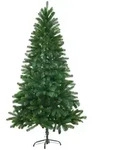 vidaXL Weihnachtsbaum, Gr&uuml;n, Kunststoff, 150 cm, Dekoration, Weihnachtsdekoration,