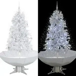 vidaXL Weihnachtsbaum, Wei&szlig;, Kunststoff, 170 cm, Dekoration, Weihnachtsdekoration,