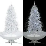vidaXL Weihnachtsbaum, Wei&szlig;, Kunststoff, 190 cm, Dekoration, Weihnachtsdekoration,
