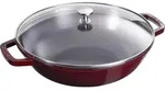 Staub Gusseisenwok, Bordeaux, Metall, Kochen, T&ouml;pfe, Kocht&ouml;pfe
