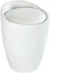 Wenko W&auml;schetonne, Wei&szlig;, Kunststoff, 20 L, 36x50.5x36 cm, Ordnen & Aufbewahren,