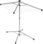 Leifheit W&auml;schespinne Lino Popup 82500, Anthrazit, Silber, Metall, 110x95x110 cm,