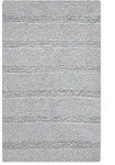 Kleine Wolke Badteppich Monrovia, Platin, Textil, Streifen, rechteckig, 60x100 cm,
