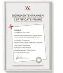 walther design Bilderrahmen, Silber, Kunststoff, 22.1x30.8x1.9 cm, Bilder und