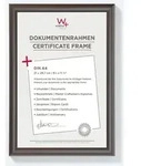 walther design Bilderrahmen, Edelstahl, Kunststoff, 23.8x32.8x1.7 cm, Bilder und