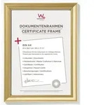 walther design Bilderrahmen, Gold, Kunststoff, 25x34x1.3 cm, Bilder und Zubeh&ouml;r,