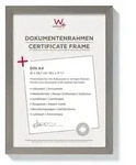 walther design Bilderrahmen, Edelstahl, Kunststoff, 23.7x32.7x1.3 cm, Bilder und