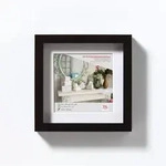 walther design Bilderrahmen, Schwarz, Holzwerkstoff, 23.1x23.1 cm, Bilder und