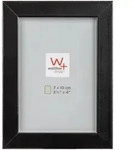 walther design Bilderrahmen, Schwarz, Holzwerkstoff, 9.5x12 cm, Bilder und Zubeh&ouml;r,
