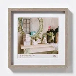 walther design Bilderrahmen, Grau, Holzwerkstoff, 43.1x43.1 cm, Bilder und Zubeh&ouml;r,