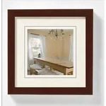 walther design Bilderrahmen, Nussbaum, Holzwerkstoff, 15.5x15.5 cm, Bilder und