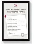 walther design Bilderrahmen, Schwarz, Holzwerkstoff, 22.9x32 cm, Bilder und Zubeh&ouml;r,