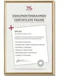 walther design Bilderrahmen, Gold, Kunststoff, 22.1x30.8x1.9 cm, Bilder und Zubeh&ouml;r,