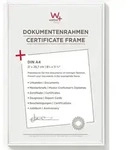 walther design Bilderrahmen, Wei&szlig;, Kunststoff, 22.1x30.8x1.9 cm, Bilder und