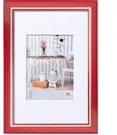 walther design Bilderrahmen, Rot, Kunststoff, 52.5x72.5x2 cm, Bilder und Zubeh&ouml;r,