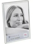 walther design Bilderrahmen, Silber, Metall, 12x17x1 cm, Bilder und Zubeh&ouml;r,
