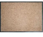 Astra FU&szlig;MATTE Proper Tex uni, Sand, Textil, rechteckig, 40x60 cm, rutschfest,