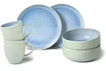 like.Villeroy & Boch Fr&uuml;hst&uuml;cks-Set, T&uuml;rkis, Keramik, 6-teilig, 2x2x2 cm,...
