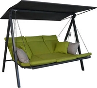 Boxxx HOLLYWOODSCHAUKEL Grau, Gr&uuml;n, Limette 210x160x145 cm