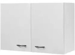 FlexWell K&uuml;chenoberschrank, Wei&szlig;, Holzwerkstoff, 1 F&auml;cher, einzeln stellbar,