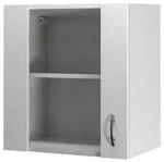 FlexWell K&uuml;chenoberschrank, Wei&szlig;, Holzwerkstoff, 1 F&auml;cher, einzeln stellbar,
