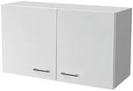FlexWell K&uuml;chenoberschrank, Wei&szlig;, Holzwerkstoff, 1 F&auml;cher, einzeln stellbar,