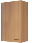 FlexWell K&uuml;chenoberschrank, Buche, Holzwerkstoff, 2 F&auml;cher, einzeln stellbar,