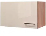FlexWell K&uuml;chenoberschrank, Sonoma Eiche, Kaschmir, Holzwerkstoff, 60x32x32 cm, Made