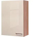FlexWell K&uuml;chenoberschrank, Sonoma Eiche, Kaschmir, Holzwerkstoff, 2 F&auml;cher,