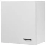 FlexWell K&uuml;chenoberschrank, Wei&szlig;, Holzwerkstoff, 1 F&auml;cher, einzeln stellbar,
