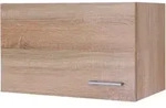FlexWell K&uuml;chenoberschrank, Wei&szlig;, Sonoma Eiche, Holzwerkstoff, 60x32x32 cm, Made in