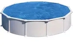 Gre Pool-Set Kitpr558, Wei&szlig;, Metall, 132 cm, Freizeit, Pools und Wasserspa&szlig;, Pools,