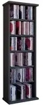 Mid.you Cd-Regal, Schwarz, Holzwerkstoff, 5 F&auml;cher, 31x92x18 cm, Wohnzimmer, Regale,