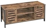 Boxxx Lowboard, Braun, Schwarz, Metall, Holzwerkstoff, Vintage, 1 F&auml;cher, 110x50x40