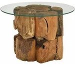 vidaXL Couchtisch, Braun, Holz, 40x60x60 cm, Wohnzimmer, Wohnzimmertische,