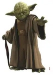 Komar Dekosticker Star Wars, Braun, Gr&uuml;n, Kunststoff, 100x70 cm, Made in Germany,