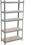 Schwerlastregal, Silber, Metall, Holzwerkstoff, 75x172x30 cm, Freizeit, Heimwerken,