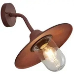 Trio Leuchten Aussenwandleuchte Brenta, Rost, Metall, 32 cm, Lampen & Leuchten,