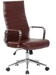 CLP Drehstuhl, Bordeaux, Metall, 58x105x66 cm, Arbeitszimmer, B&uuml;rost&uuml;hle,