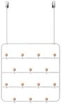 Umbra Wandgarderobe, Wei&szlig;, Metall, 36x60x9 cm, Garderobe, Garderobenleisten &