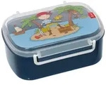 Sigikid Lunchbox, Mehrfarbig, Blau, Kunststoff, 11x7x17 cm, K&uuml;chenzubeh&ouml;r,