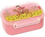 Sigikid Lunchbox, Gr&uuml;n, Rosa, Kunststoff, 11x7x17 cm, K&uuml;chenzubeh&ouml;r,