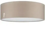 Paulmann Deckenleuchte Mari, Beige, Textil, 38x13x38 cm, Lampen & Leuchten,