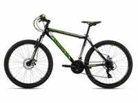 KS Cycling Mountainbike Hardtail Sharp 619M, Schwarz, Metall, 180x70x80 cm, Freizeit,
