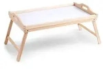 Zeller Fr&uuml;hst&uuml;ckstisch, Beige, Holz, 32x24.5x51 cm, Tischkultur & Servieren,