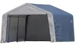XXXLutz ZELTGARAGE Grau 370x260x370 cm